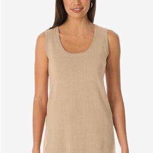 Scoop-Neck Sweater Tank